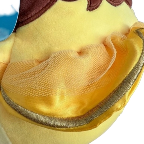 Disney Princess Belle Plush in Yellow and Brown Squishmallow Kelly Toy 14" New - Picture 4 of 7